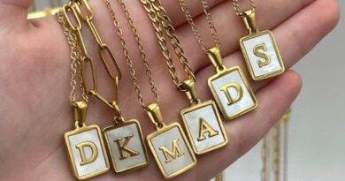  Alphabet Jewelry